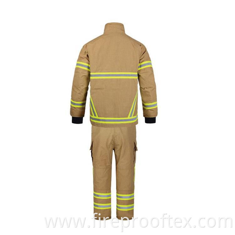 High Temperature Firefighting Protective Suit 03 Jpg